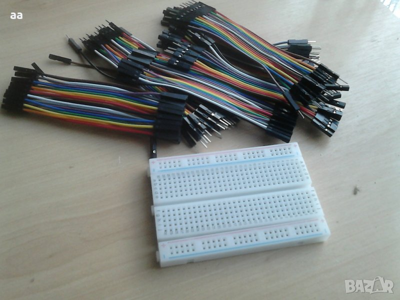 Бредборд с кабели за Ардуино, снимка 1