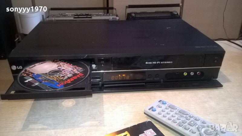 lg rc388 dvd recorder & video recorder+remote-внос швеицария, снимка 1