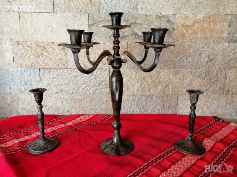 Старинни свещници, снимка 1