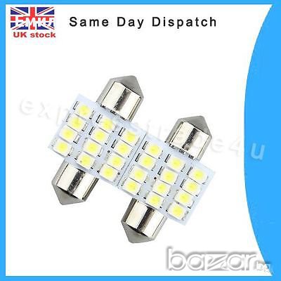 31mm 12V LED крушка за кола ЛЕД, снимка 1