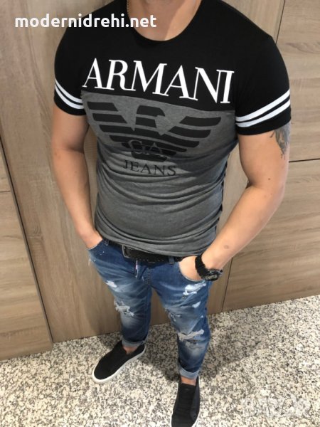 Мъжка тениска Armani код 132, снимка 1