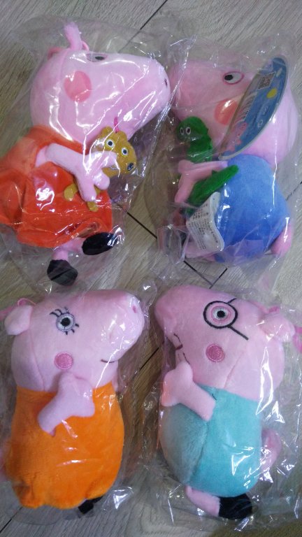 малки пепа пиг Pig Peppa Джордж семейство плюшена играчка прасе в Плюшени  играчки в гр. Ямбол - ID11179188 — Bazar.bg