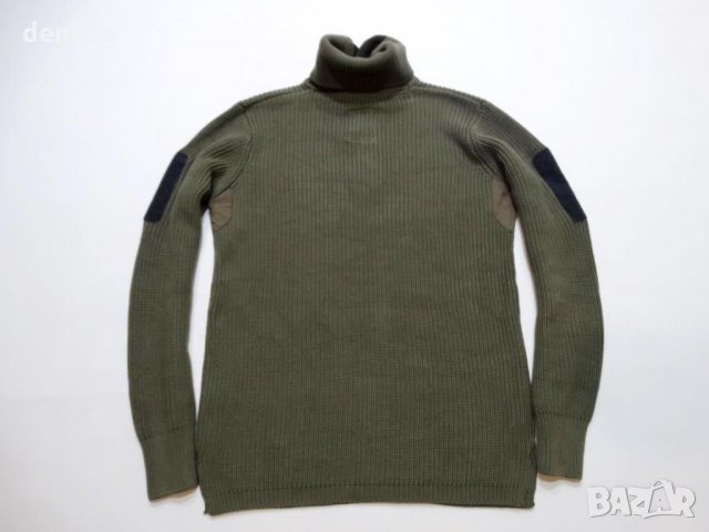 G-star Raw Hunt 1/2 Closure Knit Magma Green Мъжки Пуловер Size XL, снимка 13 - Пуловери - 23744151