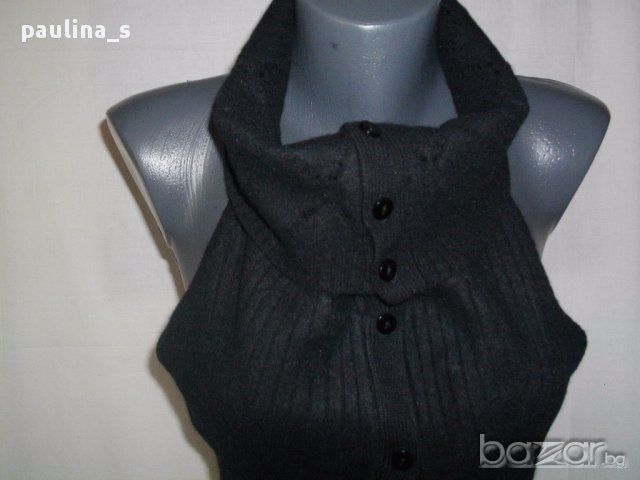 Дизайнерско бюстие меринос / ангора бюстие с гол гръб ”Zu+Elements” дизайн, снимка 4 - Корсети, бюстиета, топове - 16952002