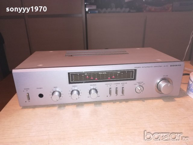 sanyo stereo amplifier-made in japan-внос швеицария, снимка 11 - Ресийвъри, усилватели, смесителни пултове - 20743304
