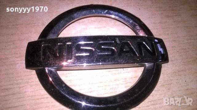 заявена-nissan-11.5х9.5см-емблема-внос швеицария, снимка 2 - Аксесоари и консумативи - 25174655