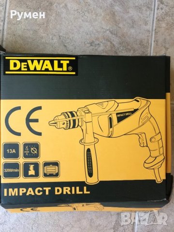 Винтоверт на ток Бормашина Девалт електрическа Dewalt, снимка 6 - Винтоверти - 25139440