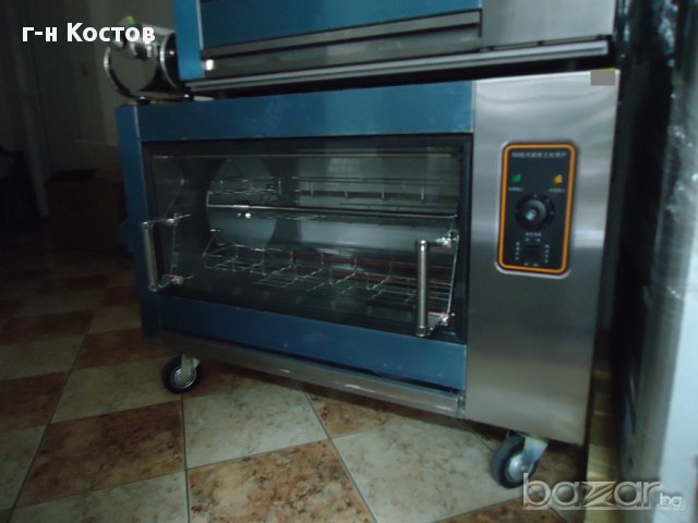 1.Грилове за пилета на ток Нови  Мощност: 6 KW, 220-240 V със кошници за 14бр.-пилета във кошниците , снимка 2 - Обзавеждане за заведение - 12378368