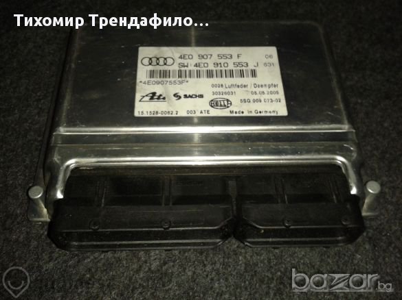 Audi A8l 4.2l Suspension Control Module 4e0907553f,компютър за окачването на Ауди А8 2005г, снимка 2 - Части - 11709380