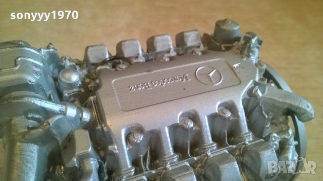 mercedes-benz-12х10х9см-агрегат/двигател-отливка-swiss, снимка 5 - Колекции - 24394657