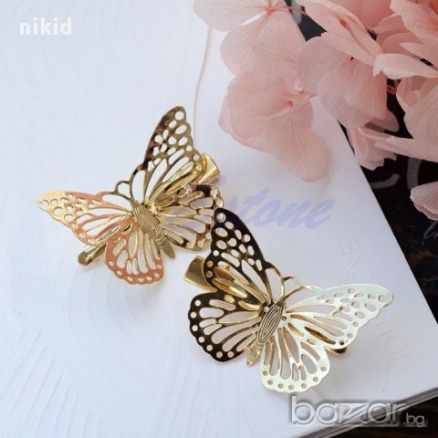 пеперуда пеперуди фиба фиби шнола нежна за коса, снимка 2 - Аксесоари за коса - 14596385