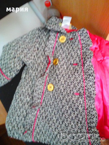 Топло палтенце с шапчица за госпожица, снимка 11 - Детски якета и елеци - 16421580