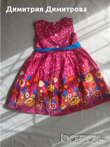 Красива и качествена рокля - НОВА, снимка 3 - Детски рокли и поли - 11373234