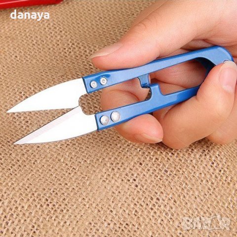 605 Метална шивашка ножичка за почистване клъцки кръцки ножички, снимка 10 - Други инструменти - 23329660