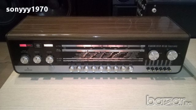 Siemens rs150-hifi receiver-germany-ретро-внос швеицария, снимка 3 - Ресийвъри, усилватели, смесителни пултове - 14946106