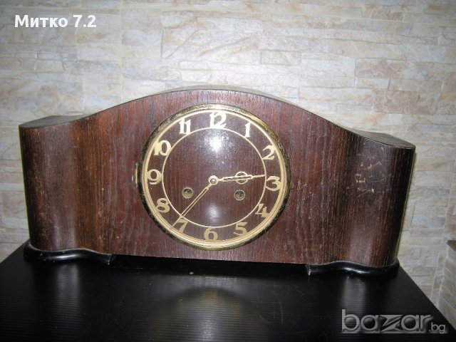 Стар немски каминен часовник  , снимка 11 - Антикварни и старинни предмети - 17071103