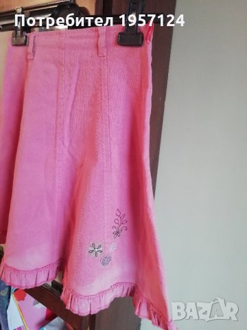 Розова пола--нова цена, снимка 2 - Детски рокли и поли - 24065204