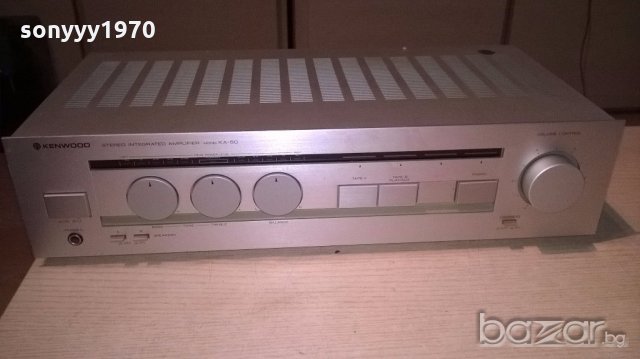 kenwood ka-50 amplifier-330w-japan-внос швеицария, снимка 6 - Ресийвъри, усилватели, смесителни пултове - 18558878