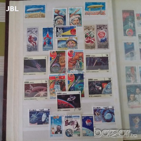 Класьор с пощенски марки филателия 414 броя 16 страници за колекционери , снимка 3 - Филателия - 15131978