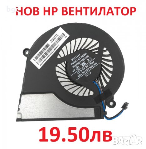 НОВ Вентилатор за HP Pavillion 14 15 17 725364-001 724870-001 719860-001 725684-001 AB08505HX110B00, снимка 4 - Части за лаптопи - 24272813