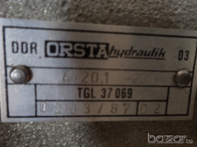хидравлична мотор-помпа ORSTA, снимка 8 - Водни помпи - 6356013