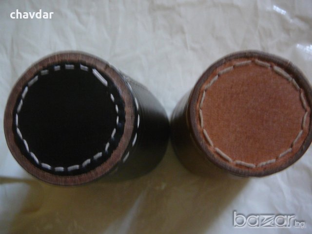 Кожени чаши за барбут, снимка 4 - Други ценни предмети - 19777803