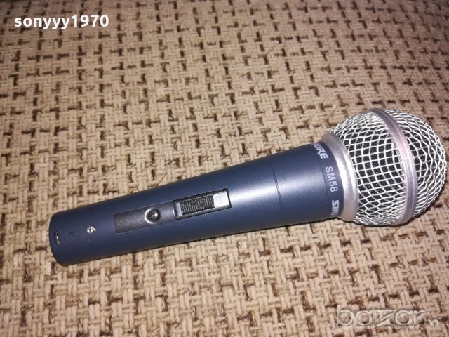 SHURE//shure sm58s-microphone-внос швеицария, снимка 4 - Микрофони - 20442407