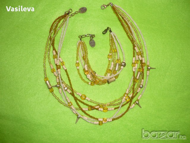 Бижута- злато, критали и др. , снимка 6 - Колиета, медальони, синджири - 15950138