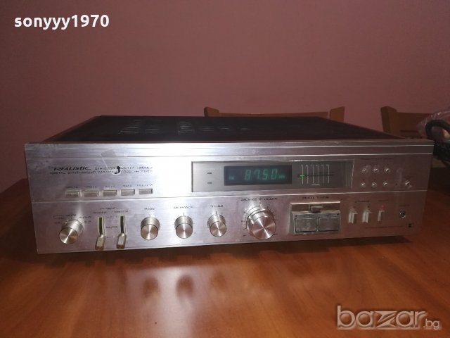 realistic stereo receiver-ретро машина-внос швеицария, снимка 3 - Ресийвъри, усилватели, смесителни пултове - 21018401