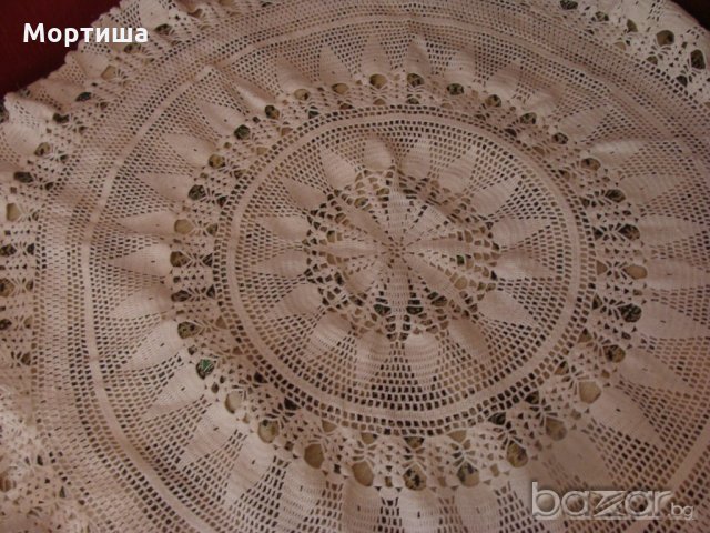 Намалена Покривка ръчна изработка , снимка 4 - Покривки за маси - 17269782