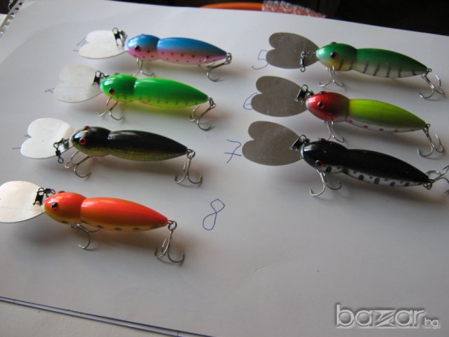 воблери 13см 16.3 г 8цвята, снимка 7 - Такъми - 7939545