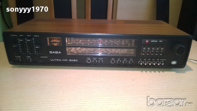 saba ultra hi-fi 9060-stereo receiver-germany-внос швеицария, снимка 4 - Ресийвъри, усилватели, смесителни пултове - 10889731