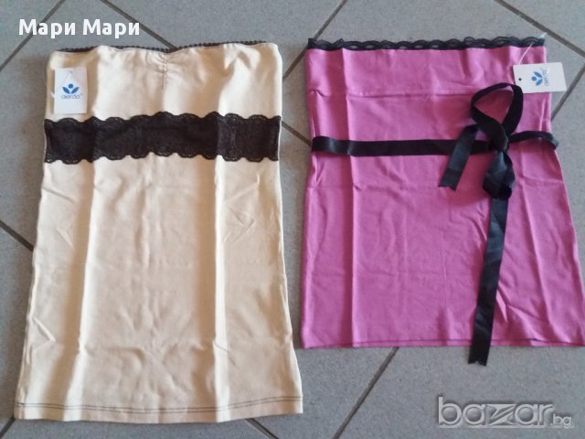 Бюстие с дантела