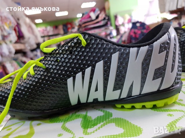 Продавам мъжки маратонки кожени подходящи и за футбол черно сиво, снимка 3 - Детски маратонки - 22666822