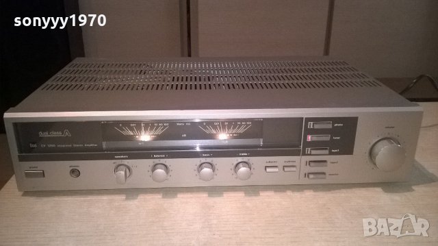 dual cv1260 amplifier-made in japan-2x80w-внос швеицария, снимка 1 - Ресийвъри, усилватели, смесителни пултове - 21946304
