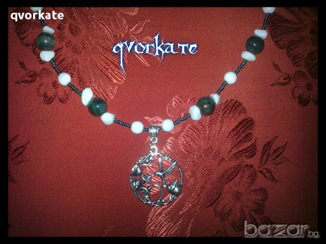 Колие Колибри, снимка 3 - Колиета, медальони, синджири - 9297999