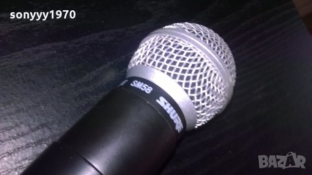 поръчан-shure sm58 model vt2-vh made in usa-внос швеицария, снимка 7 - Микрофони - 25274807