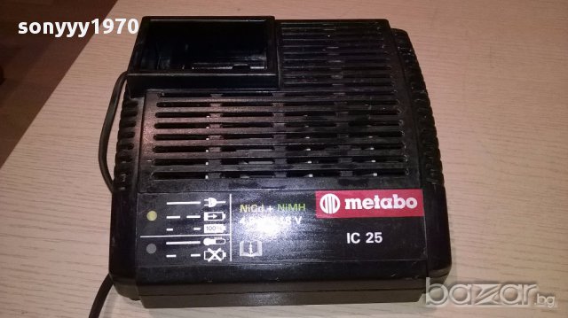Metabo ic-25/100watt-charger-внос швеицария, снимка 5 - Други инструменти - 14608078