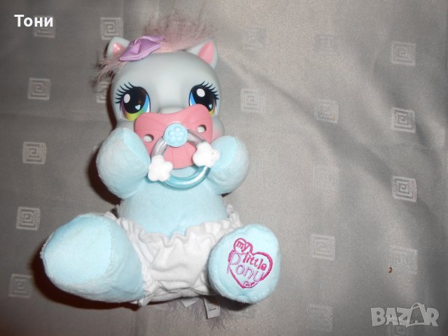 Колекционерско интерактивно My little pony Newborn Rainbow Dash, снимка 3 - Кукли - 23111679