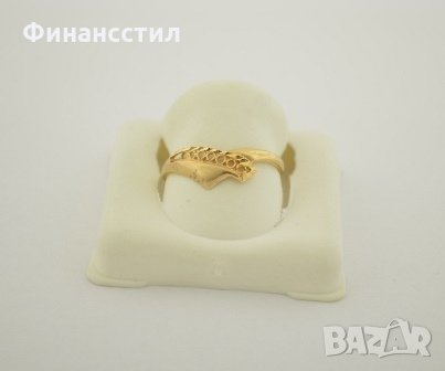 нов златен пръстен 42952-6, снимка 3 - Пръстени - 22460691