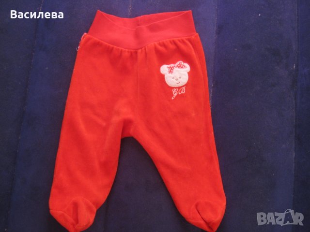 Плюшени червени ританки 50-56