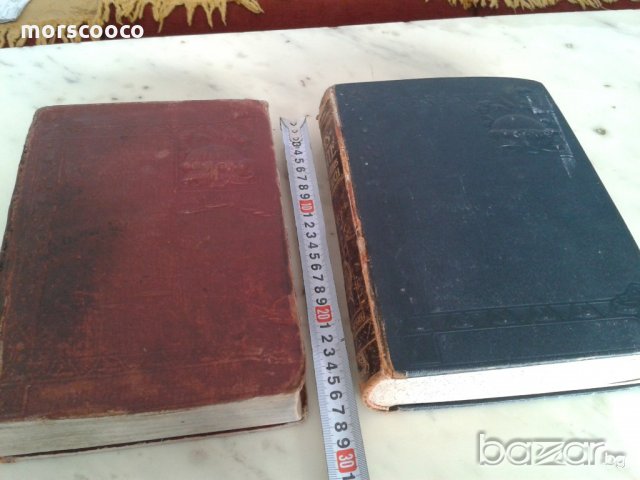 Два стари Немско-Френски речника - 1902-1905г., снимка 3 - Чуждоезиково обучение, речници - 20859948