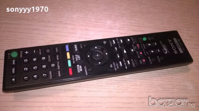 *sony remote dvd/hdd recorder-внос швеицария, снимка 4 - Дистанционни - 18474162