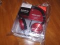 sony headphones-red-нови в кутия, снимка 2