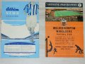 Уест Бромич - Астън Вила и Уулвърхямптън - Болтън оригинални стари английски футболни програми 1957