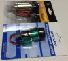 Автомобилна запалка 12V с осветление и с метален цокъл, снимка 3