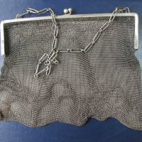 Стара дамска сребърна чанта , снимка 2 - Антикварни и старинни предмети - 23483624