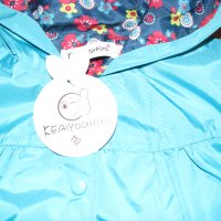  НАМАЛЕНО - Детско пролетно/есенно яке с качулка - размер 110/116, снимка 4 - Детски якета и елеци - 22432075