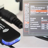 Универсален Мини USB2 WiFi Wlan 802.11 B/G/N Безжичен Адаптер за NVR DVR XVR Автомобил GPS Навигация