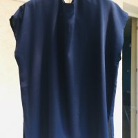 Тъмносиня красива блуза,Германия, снимка 10 - Тениски - 25796489